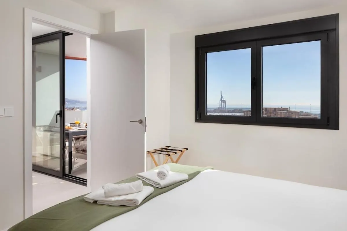 Top Floor Sea View & Terrace In Malaga! Apartment