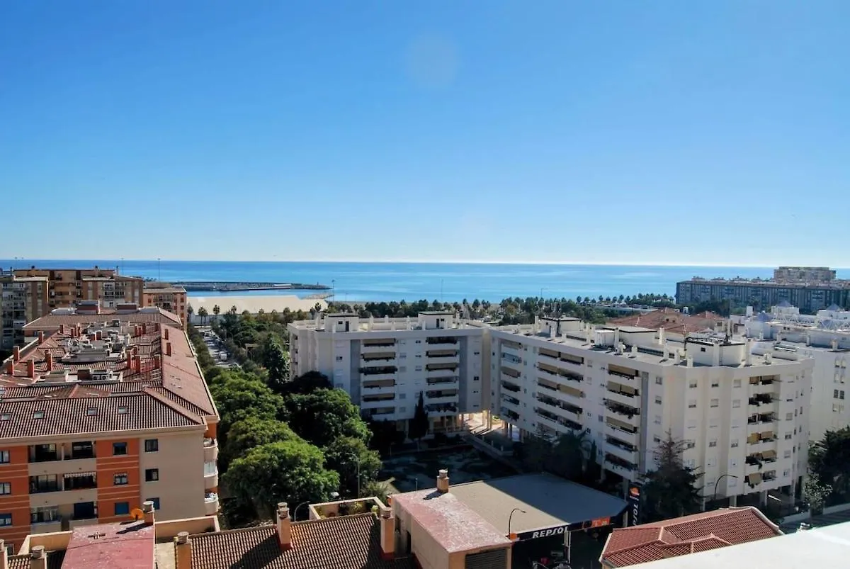 Apartment Top Floor Sea View & Terrace In Malaga!