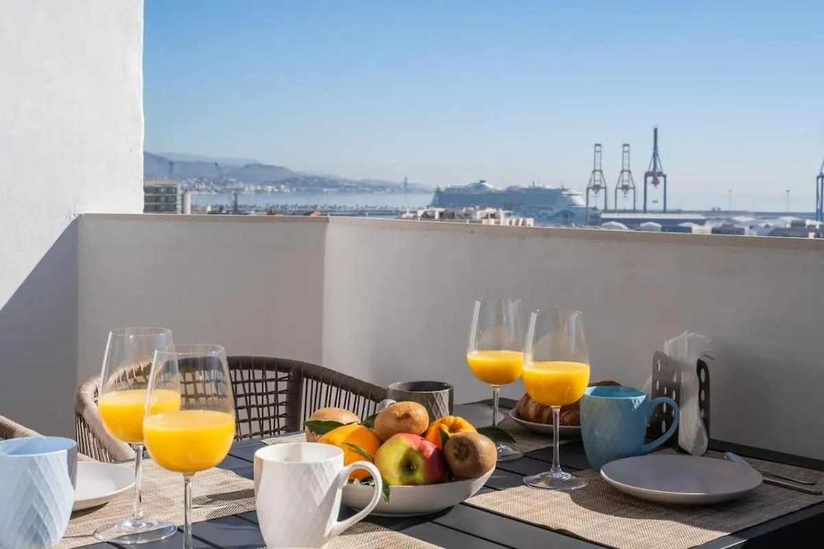 Top Floor Sea View & Terrace In Malaga! Spain