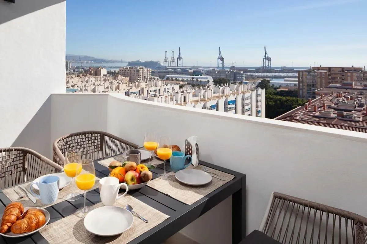 Apartment Top Floor Sea View & Terrace In Malaga! Spain