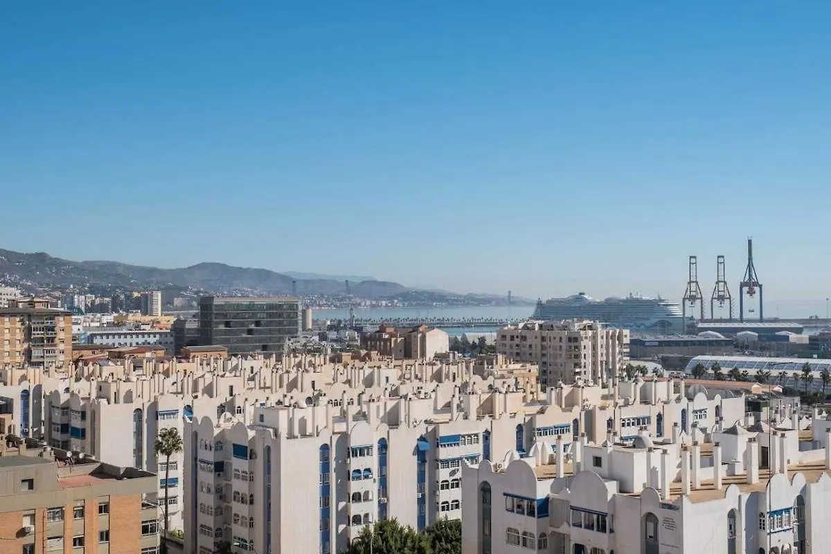 Apartment Top Floor Sea View & Terrace In Malaga! Spain